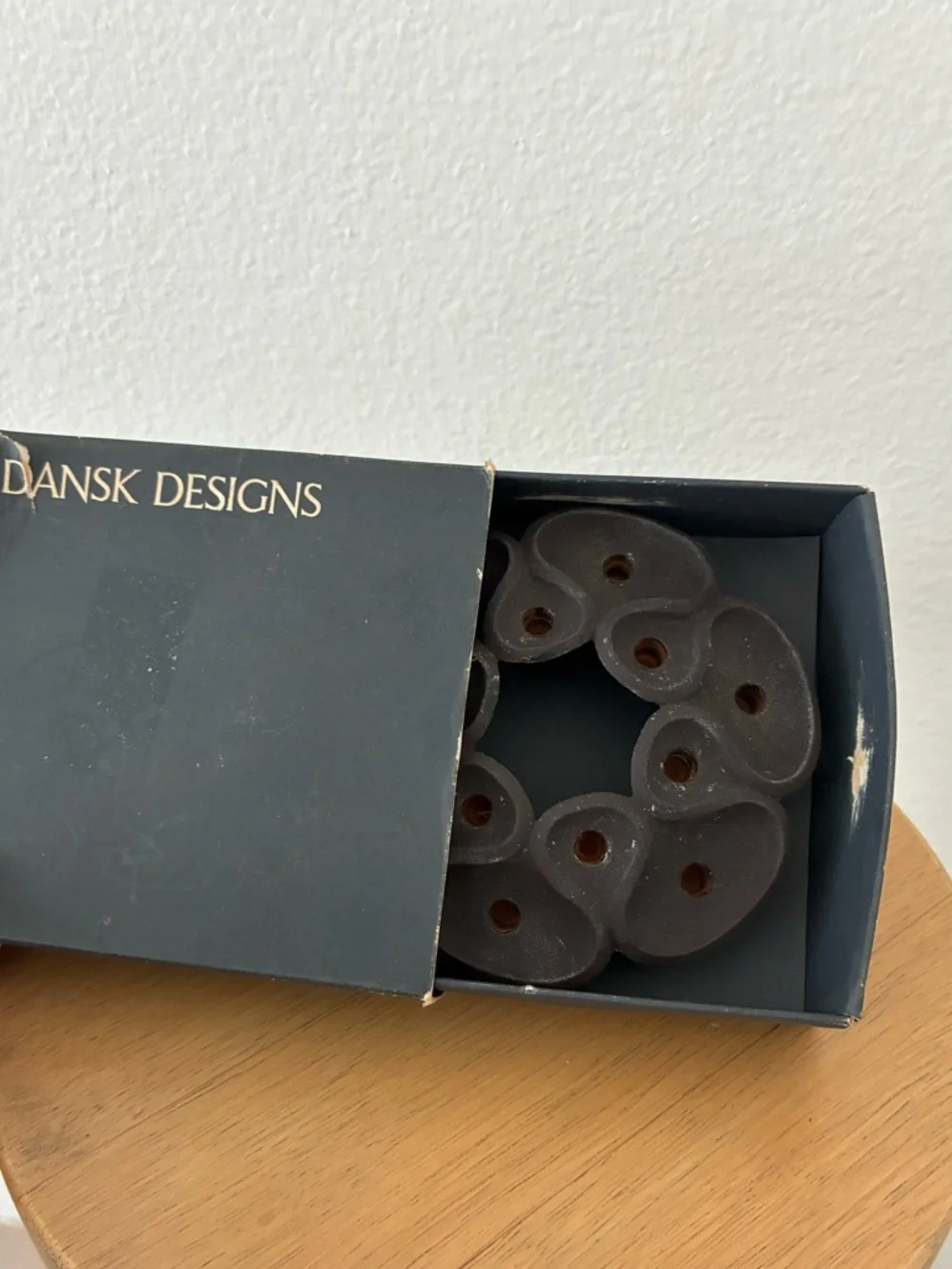 1960s Dansk Lotus Candle Holder